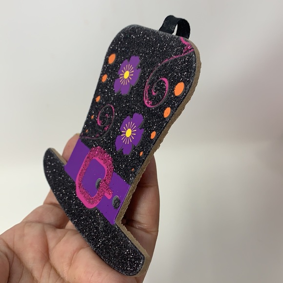 3.5” hat 🎩 Halloween ornament decoration glittery - Picture 11 of 14